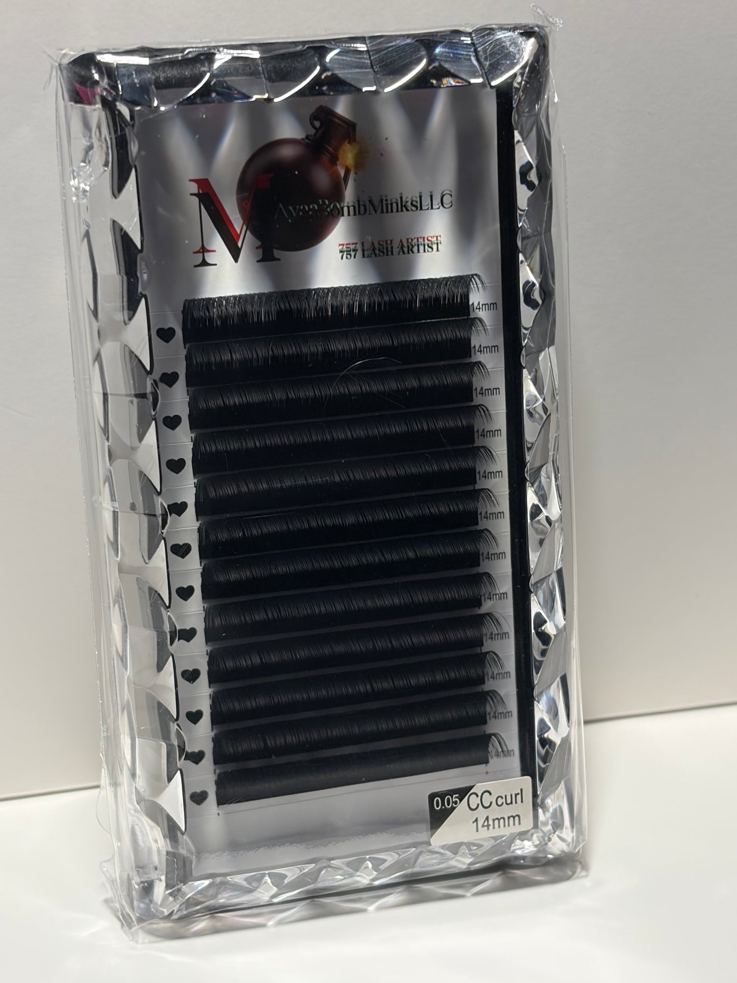 14mm CC 0.05 thickness Silk Cashmere Trays